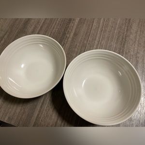 Brand New Le Creuset White Cereal Bowls